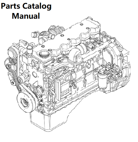 Parts Catalog Manual - New Holland A006 Engine F4HFE613J 5801757723-47544094 - PDF Book (Delivery)