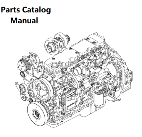 Parts Catalog Manual - New Holland A006 Engine F4HFE613U 5801366316-84169140 - PDF Book (Delivery)