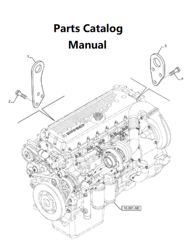 Parts Catalog Manual - New Holland B001 Engine F3DFE613F 5801779280-84600683 (47406873-47496304-47496305) - PDF File Download  