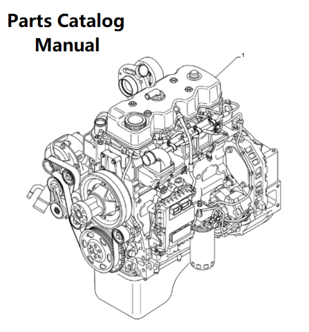 Download Parts Catalog Manual - New Holland B001 Engine F4DFE414C PN/5801987054-92KW - PDF File 