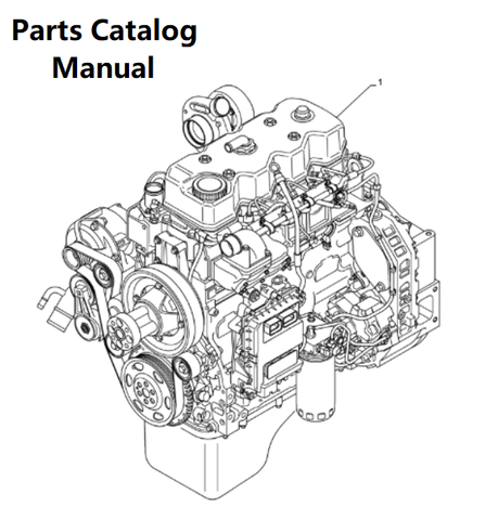 Download Parts Catalog Manual - New Holland B001 Engine F4DFE414D PN/5801987055-85KW - PDF File 