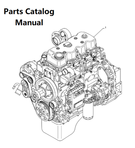 Download Parts Catalog Manual - New Holland B001 Engine F4DFE414W PN/5802377944-106KW - PDF File 