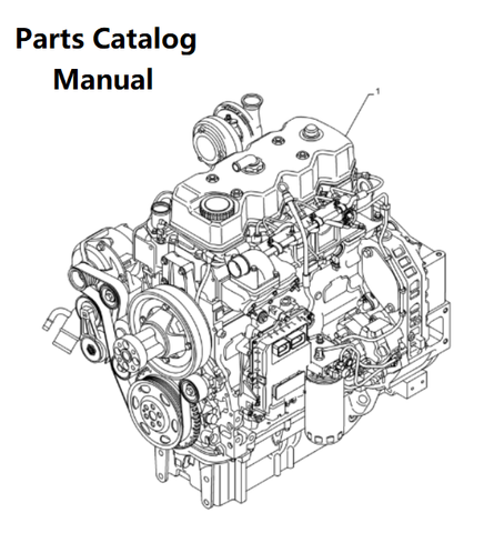 Download Parts Catalog Manual - New Holland B001 Engine F4DFE414Y PN/5802377942-123KW - PDF File 