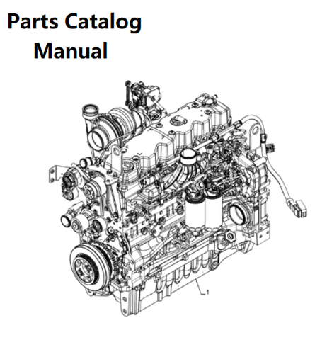 Download Parts Catalog Manual - New Holland B001 Engine F4DFE614W PN/580257553-121KW - PDF File 