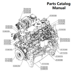 Download Parts Catalog Manual - New Holland B001 Engine F4DFE617Z PN/5802448358-184KW - PDF File 