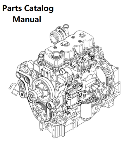 Parts Catalog Manual - New Holland B002 Engine F4DFE413S 5801788886-47422789 T4B 97KW - PDF Book (Delivery)