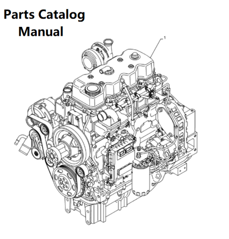 Download Parts Catalog Manual - New Holland B002 Engine F4DFE414C PN/5802331703-92KW - PDF File 