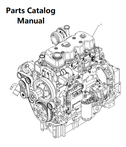 Download Parts Catalog Manual - New Holland B002 Engine F4DFE414D PN/5802331704-85KW - PDF File 
