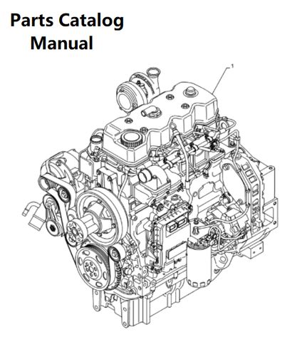 Download Parts Catalog Manual - New Holland B002 Engine F4DFE414E PN/5802331705-107KW - PDF File 
