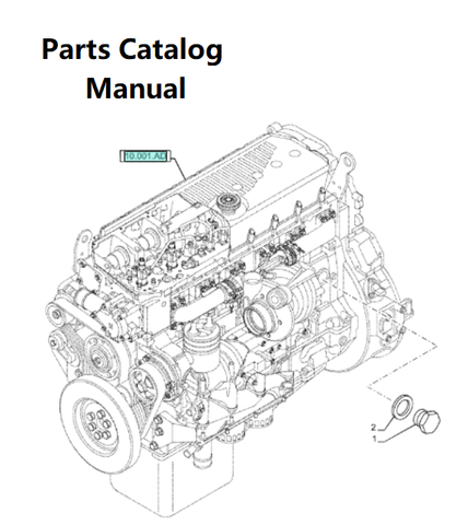 Parts Catalog Manual - New Holland B003 Engine F3HFE613A 5801863557 - PDF File Download