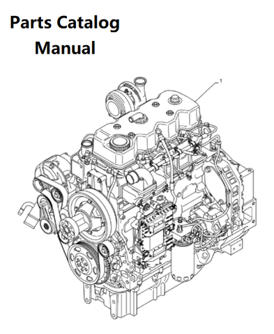 Download Parts Catalog Manual - New Holland B003 Engine F4DFE413R 5801788885-47422790 T4B 104KW - PDF File 