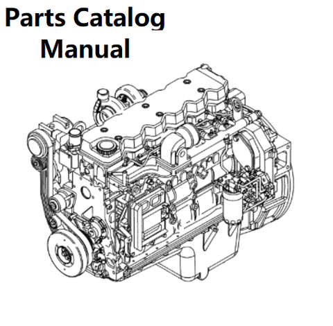 Parts Catalog Manual - New Holland B003 Engine F4HFE6133 5801843802-47637346 TIER4B - PDF Book (Delivery)