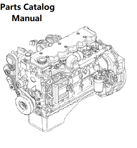 Parts Catalog Manual - New Holland B003 Engine F4HFE613H 5801731919-47519637 - PDF Book (Delivery)