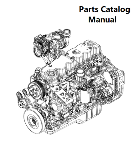 Parts Catalog Manual - New Holland B003 Engine F4HFE613S 5801751514-47538794 - PDF Book (Delivery)