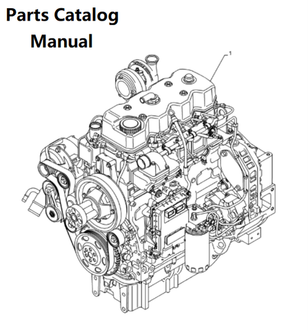 Download Parts Catalog Manual - New Holland B005 Engine F4DFE4132 5801875844-47704924 - PDF File 