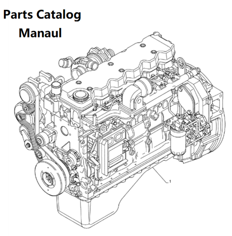 Download Parts Catalog Manual - New Holland B006 Engine F4DFE613k 5801746043-47546433-TIER 4B - PDF File 