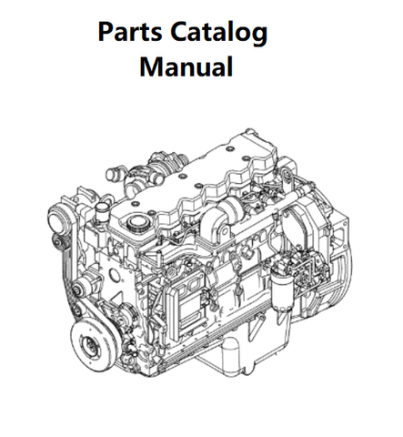 Parts Catalog Manual - New Holland B006 Engine F4HFE613R 5801751511-47538799 - PDF Book (Delivery)