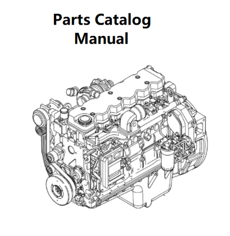 Parts Catalog Manual - New Holland B006 Engine F4HFE613R 58017551511-47538799 W230C TIER 4B LECCE - PDF Book (Delivery)