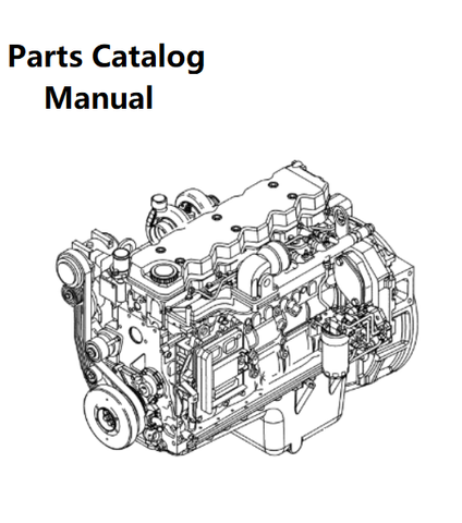 Parts Catalog Manual - New Holland B006 Engine F4HFE613T 5801751526-47538797 TIER 4B -  PDF Book (Delivery)