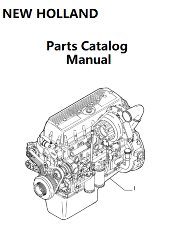 New Holland B006 Engine Parts Catalog Manual F3AE0684E 504082365-84819474 - PDF File