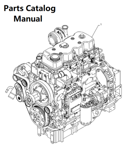 Download Parts Catalog Manual - New Holland B007 Engine F4DFE4133 5801875853-47704925 - PDF File