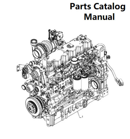 Download Parts Catalog Manual - New Holland B007 Engine F4DFE6132 5801875761-47704745 T6.180/MAXXUM 150/PROFI 6145 145Hp 6Cyl Tier4B - PDF File