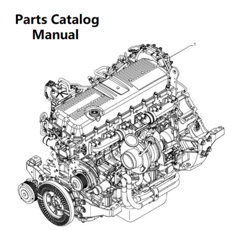Parts Catalog Manual - New Holland B008 Engine F3HFE613F PN/5802467689 - PDF File Download