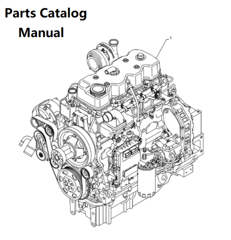 Download Parts Catalog Manual - New Holland B008 Engine F4DFE4131 5801875841-47704752 - PDF File 