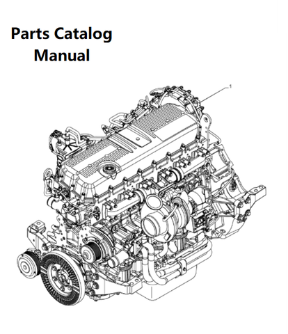 Parts Catalog Manual - New Holland B012 Engine F3DFE613F PN/5802489304 - PDF File Download