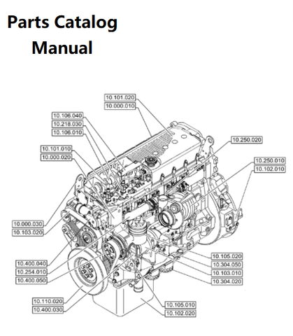 Parts Catalog Manual - New Holland B015 Engine F3DFE613F PN/5802557559 - PDF File Download