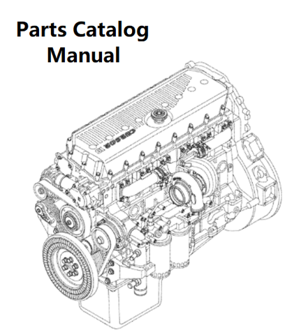 Parts Catalog Manual - New Holland B015 Engine F3HFE613A PN/5802220491 - PDF File Download