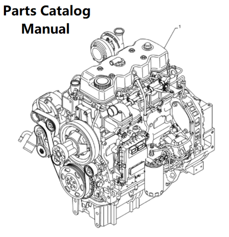 Download Parts Catalog Manual - New Holland B015 Engine F4DFE4131 PN/58023316897 - PDF File 