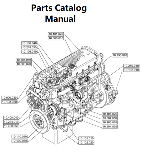 Parts Catalog Manual - New Holland B016 Engine F3DFE613F PN/5802557638 - PDF File Download