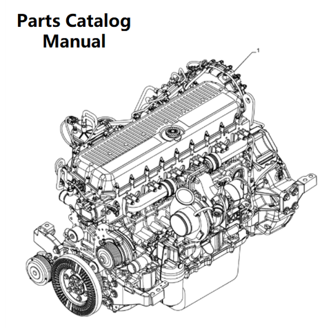 Parts Catalog Manual - New Holland B017 Engine F3HFE613B PN/5802228677 - PDF File Download