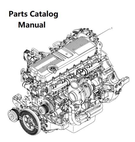Parts Catalog Manual - New Holland B019 Engine F3HFE613B PN/5802467680 - PDF File Download