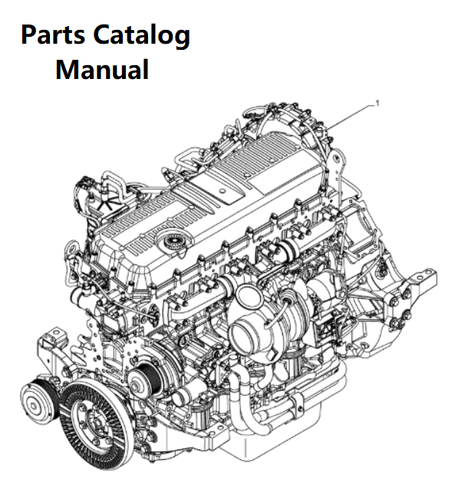 Parts Catalog Manual - New Holland B024 Engine F3HFE613A PN/5802489312 - PDF File Download