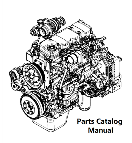 Download Parts Catalog Manual - New Holland B101 Engine F4HE0484D 504388763-84308023 - PDF File