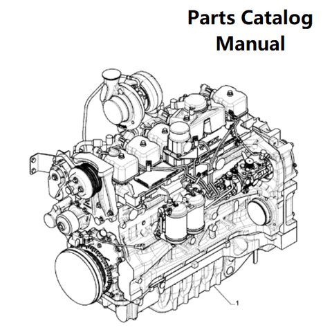 Download Parts Catalog Manual - New Holland B601 Engine F4CE0654A 5801656556-47373666 - PDF File 