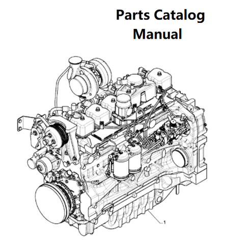 Download Parts Catalog Manual - New Holland B601 Engine F4CE0654B 5801656555-47373662 - PDF File 