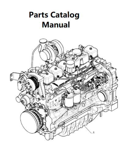Download Parts Catalog Manual - New Holland B601 Engine F4CE0654D 5801652693-47373650 - PDF File