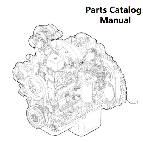Download Parts Catalog Manual - New Holland D666 Engine F4GE0454E 504081018 - PDF File
