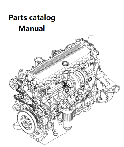 New Holland E001 Engine Parts Catalog Manual F3BFA613A 504384982-84250907 - PDF File
