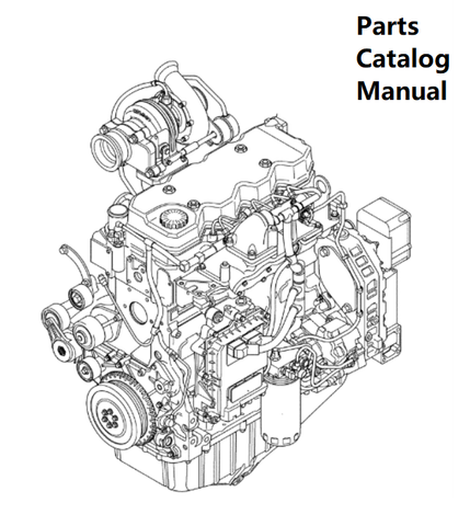 Parts Catalog Manual - New Holland E002 Engine F4HFE413A 5801451664-84371230 - PDF Book (Delivery)