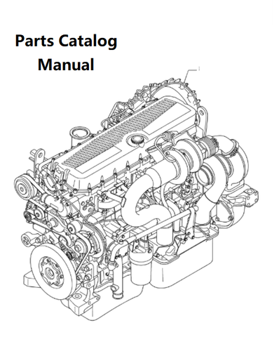 New Holland E002 Engine Parts Catalog Manual F3DE3684B PN/5801365060 - PDF File