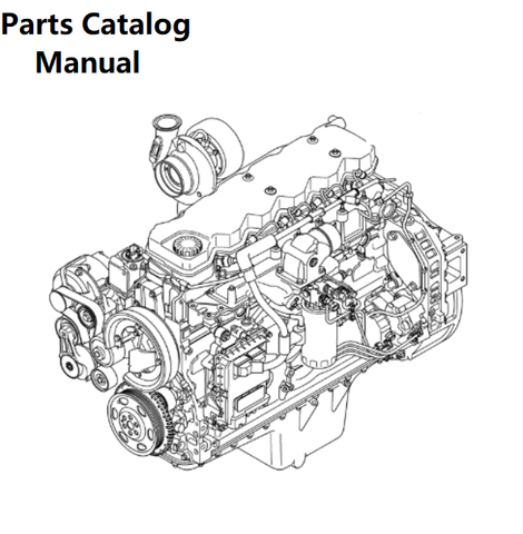 Parts Catalog Manual - New Holland E003 Engine F4HFE613F 5801398291-84359538 - PDF Book (Delivery) 