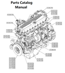 New Holland E004 Engine Parts Catalog Manual F3DFA613A PN/5802280492 - PDF File