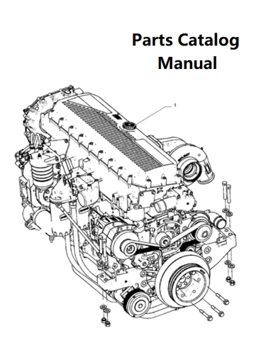 New Holland E011 Engine Parts Catalog Manual F3BFA613F 5801941318-47632048 - PDF File
