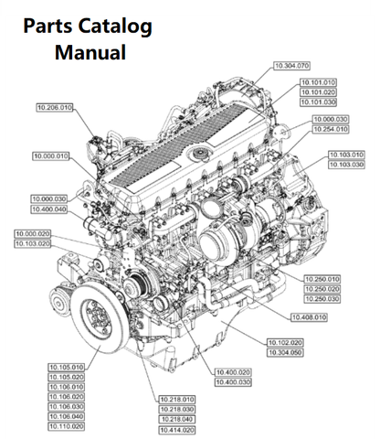 New Holland E013 Engine Parts Catalog Manual F3BFA613B PN/5802283942 - PDF File