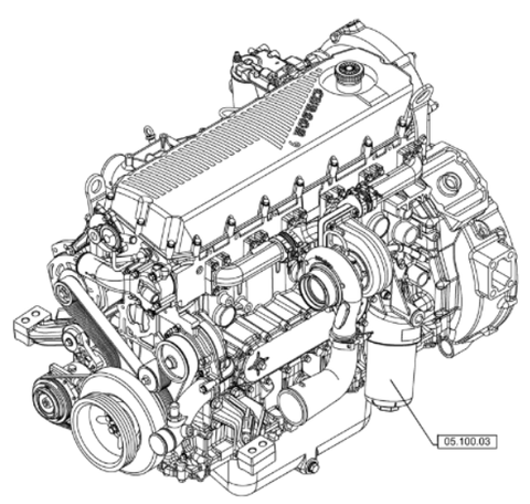 Download PDF For New Holland F2CE9684C E030-Engine PN 5801489580-220KW - Parts Catalog Manual (1/14-12/14)