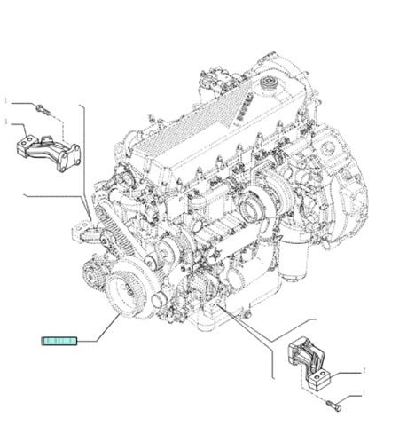 Download PDF For New Holland F2CE9684E E017-Engine-504383664-84225347 - Parts Catalog Manual (2/10-12/11)